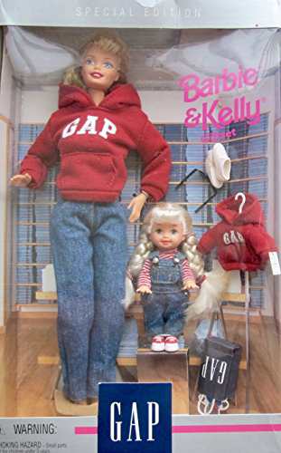 Barbie & Kelly GAP Giftset Special Edition 2 Dolls (1997)(中古品)