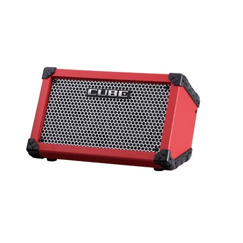 Roland Battery Powered Stereo Amplifier レッド CUBE-ST-R(中古品)