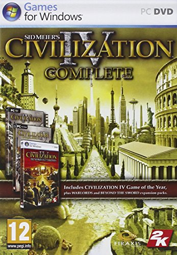 「未使用品」Sid Meier's Civilization IV: Complete (PC DVD)(中古品)
