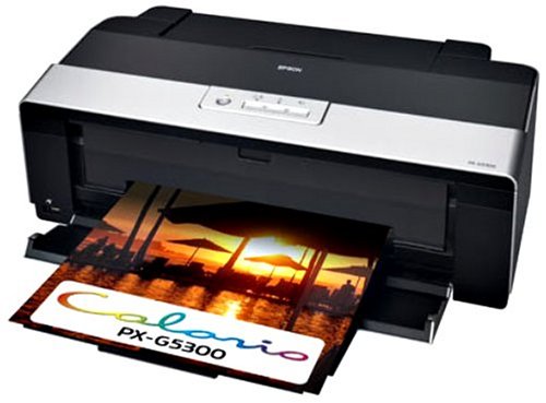 「非常に良い」EPSON Colorio インクジェットプリンター PX-G5300 A3ノビ対応 8色高光沢顔(中古品)