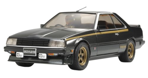 「非常に良い」タミヤ 1/24 スケール限定シリーズ ニッサン スカイライン ブラック・スペ (中古品)