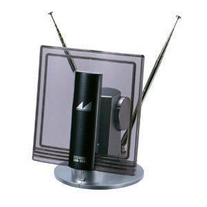 日本アンテナ UV増幅UHFアンテナ部着脱式ブースター付室内アンテナ(受信調 (中古品)の通販は 7,974円