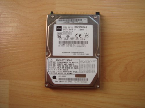 MK2018GAS TOSHIBA 20GB 4200prm 2.5インチ IDE(中古品)