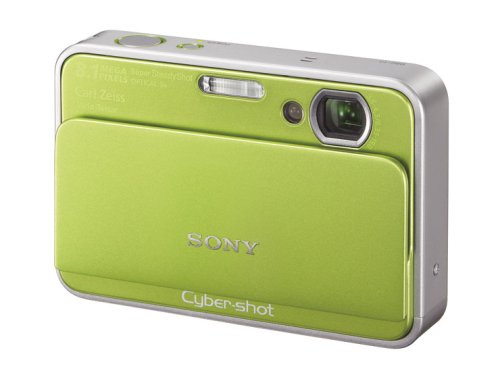 「ほぼ新品」ソニー SONY デジタルカメラ サイバーショットT2 グリーン DSC-T2-G(中古品)
