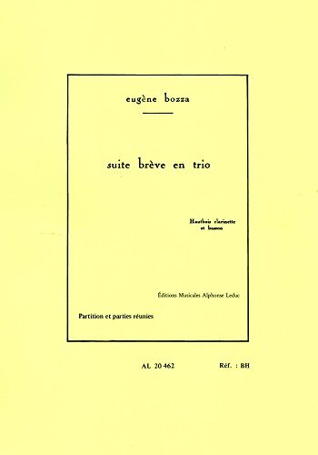 ボザ : 木管三重奏のための小組曲 (オーボエ、クラリネット、ファゴット) (中古品)の通販はau PAY マーケット - オマツリライフ | au  PAY マーケット－通販サイト