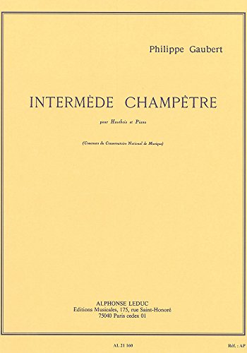 ゴー頭を覆う物 : ルーラル地域風間奏曲 (オーボー、洋琴) ルデュック書き著す(中古品)