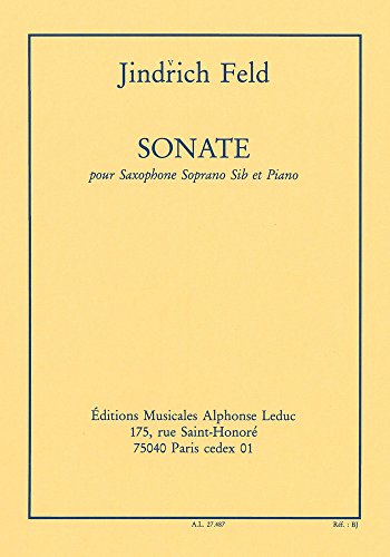 フェルド : 奏鳴曲 (ソプラノサクソフォン、洋琴) ルデュック書き著す(中古品)