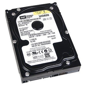 Western Digital wd800jd 80?GB SATA / 150?7200rpm 8?MBハードドライブ(中古品)の通販は 12,716円