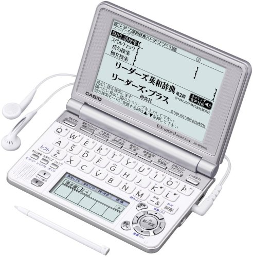 「未使用品」CASIO Ex-word 電子辞書 XD-SP9500 英語モデル メインパネル+手書きパネル(中古品)