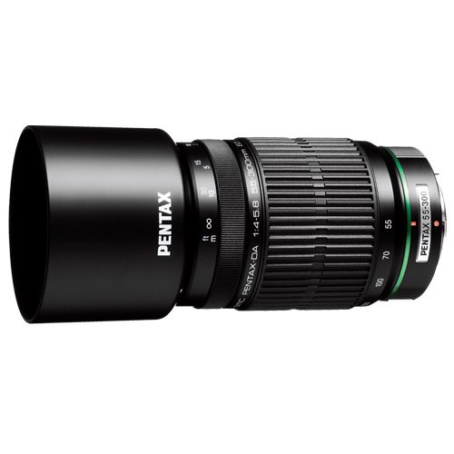 PENTAX 望遠ズームレンズ DA55-300mmF4-5.8ED Kマウント APS-Cサイズ 21720(中古品)