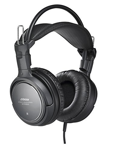 JVC 密閉型ステレオヘッドホン RX900 室内用(テレビ・ゲーム向け) 3.5m+延 (中古品)