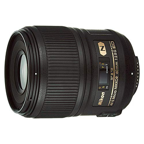 Nikon 単焦点マイクロレンズ AF-S Micro 60mm f/2.8G ED フルサイズ対応(中古品)