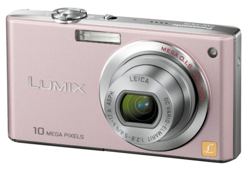 パナソニック デジタルカメラ LUMIX (ルミックス) FX35 カクテルピンク DMC(中古品)