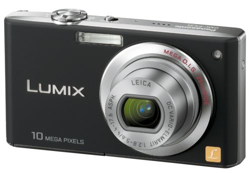 パナソニック デジタルカメラ LUMIX (ルミックス) FX35 エクストラブラック(中古品)