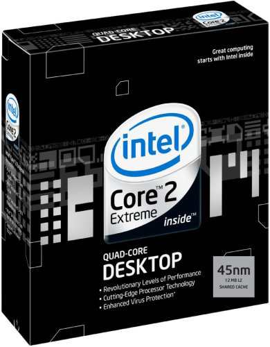 インテル Boxed intel Core 2 Extreme 3.2GHz 12MB 45nm 130W BX80569QX977(中古品)