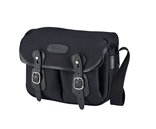 Billingham ショルダーバッグ HADLEY Sキャンバス 3.8L ブラック/ブラック (品)