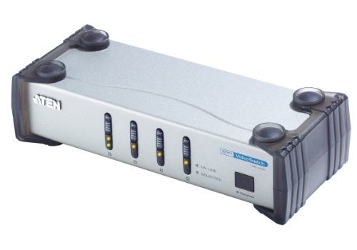 「非常に良い」ATEN 4ポート DVIスイッチ VS-461(中古品)