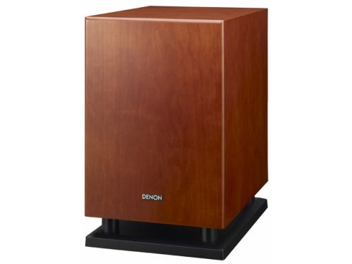 「非常に良い」DENON サブウーファー 木目 DSW-33SG-M(中古品)