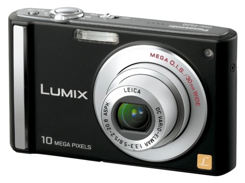 パナソニック デジタルカメラ LUMIX (ルミックス) ブラック DMC-FS20-K(中古品)