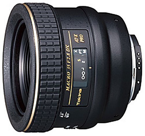 「非常に良い」Tokina マクロレンズ AT-X M35 PRO DX 35mm F2.8 MACRO ニコン用 APS-C対応(中古品)