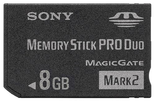 「ほぼ新品」SONY 著作権保護機能搭載IC記録メディア“メモリースティック PRO デュオ 8(中古品)