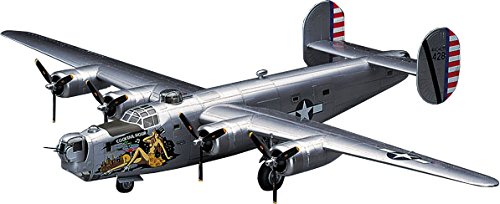 「非常に良い」ハセガワ 1/72 アメリカ陸軍 B-24J リベレーター プラモデル E29(中古品)