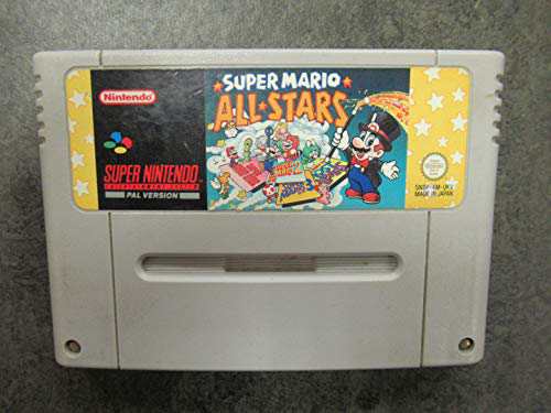 SUPER MARIO ALL STARS SNES 海外版(国内本体動作不可)(中古品)