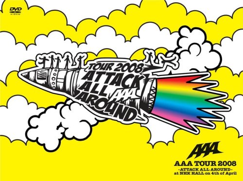 「ほぼ新品」AAA TOUR 2008-ATTACK ALL AROUND-at NHK HALL on 4th of April(2枚組) [DV(中古品)