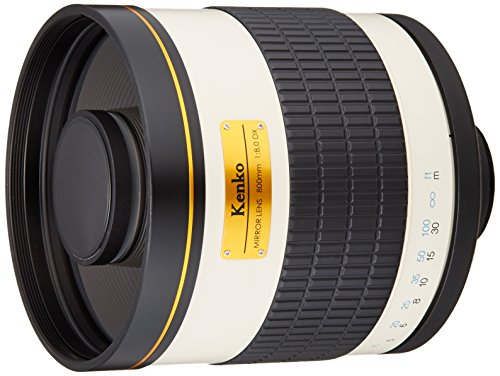 「ほぼ新品」Kenko 望遠レンズ ミラーレンズ 800mm F8 DX マニュアルフォーカス フィル (中古品)