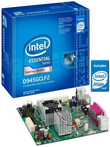 「未使用品」インテルd945gclf2?EssentialシリーズMini - ITXグラフィックス統合ddr2?66(中古品)