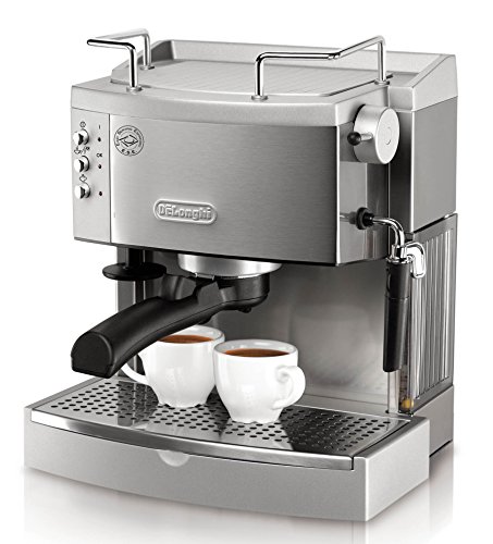 DeLonghi EC702 15-Bar-Pump Espresso Maker, Stainless by DeLonghi(中古品)