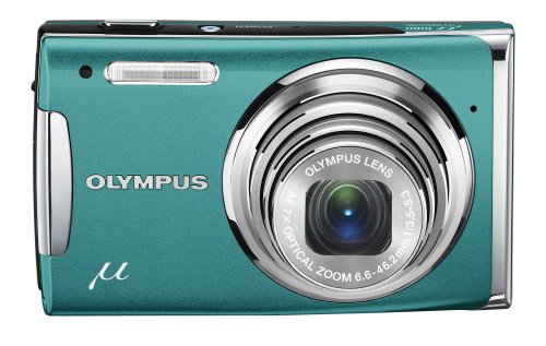 OLYMPUS デジタルカメラ μ1060 (ミュー) エメラルドグリーン μ1060 GRN(中古品)