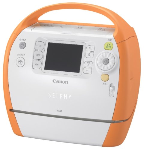 「未使用品」Canon コンパクトプリンタ SELPHY (セルフィ) ES30(中古品)