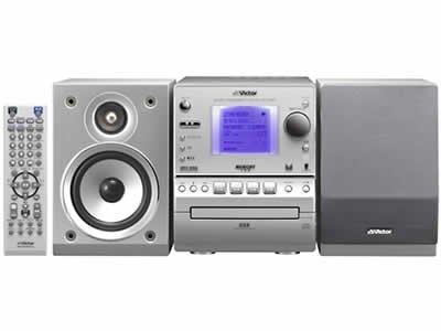 JVCケンウッド ビクター マイクロコンポーネントメモリーシステム シルバー(中古品)