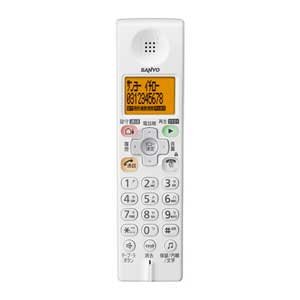 「非常に良い」三洋電機 増設用専用子機 (グレイスホワイト) TEL-SDJ4(W)(中古品)
