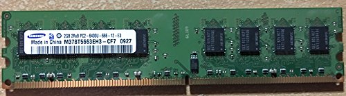 SAMSUNG PC2-6400U (DDR2-800) 2GB 240pin DIMM デスクトップパソコン用メ (中古品)