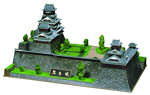 「非常に良い」童友社 1/350 日本の名城 DXシリーズ 重要文化財 熊本城 プラモデル DX7(中古品)