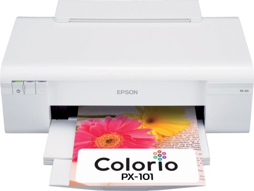「非常に良い」旧モデル エプソン Colorio インクジェットプリンター PX-101 4色顔料イン (中古品)