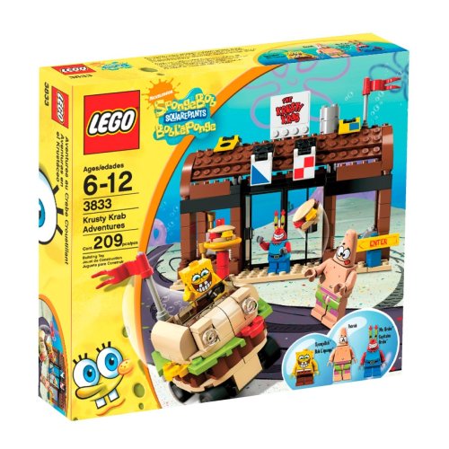 「ほぼ新品」[スポンジ ・ ボブ]SpongeBob SquarePants LEGO Krusty Krab Adventures 38(中古品)