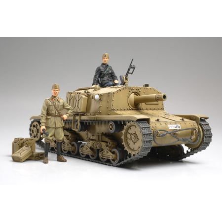 タミヤ 1/35 ミリタリーミニチュアシリーズ No.294 イタリア陸軍 自走砲 M4(中古品)の通販は