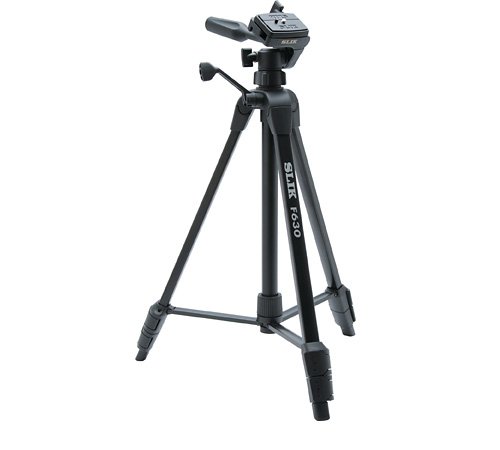 「未使用品」SLIK 三脚 F630 3段 ファミリー向け三脚 214725(中古品)