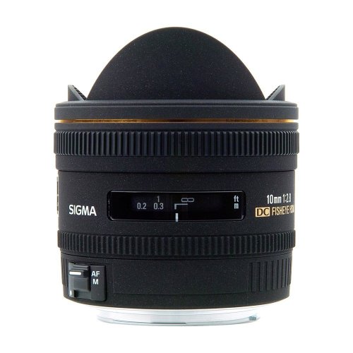 非常に良い」SIGMA 単焦点魚眼レンズ 10mm F2.8 EX DC FISHEYE HSM 