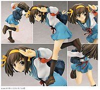 涼宮ハルヒの憂鬱 涼宮ハルヒ 制服Ver. 1/8PVC塗装済み完成品(中古品)
