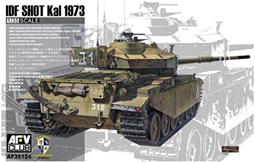 「未使用品」AFVクラブ 1/35 イスラエル国防軍 ショット・カル戦車 1973 プラモデル(中古品)