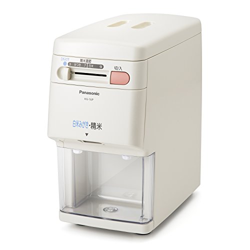 「非常に良い」パナソニック 精米器 5合 ホワイトベージュ KG-16P-C(中古品)