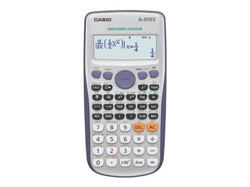 「未使用品」カシオ 関数電卓 数学自然表示 369関数 10桁 FX-573ES-N(中古品)