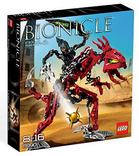 「非常に良い」LEGO 8990 BIONICLE Fero and Skirmix(レゴ バイオニクル フェロとスカーミ(中古品)