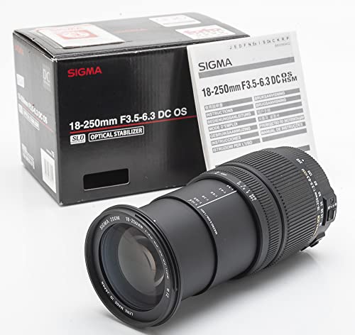 「未使用品」シグマ 18-250mm F3.5-6.3 DC OS HSM NA ニコン用(中古品)