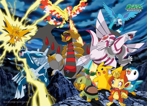 300ピース ポケモンD&amp;P 伝説の戦い 300-L304(中古品)