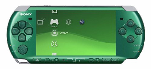 PSP「プレイステーション・ポータブル」 スピリティッド・グリーン (PSP-30(中古品)